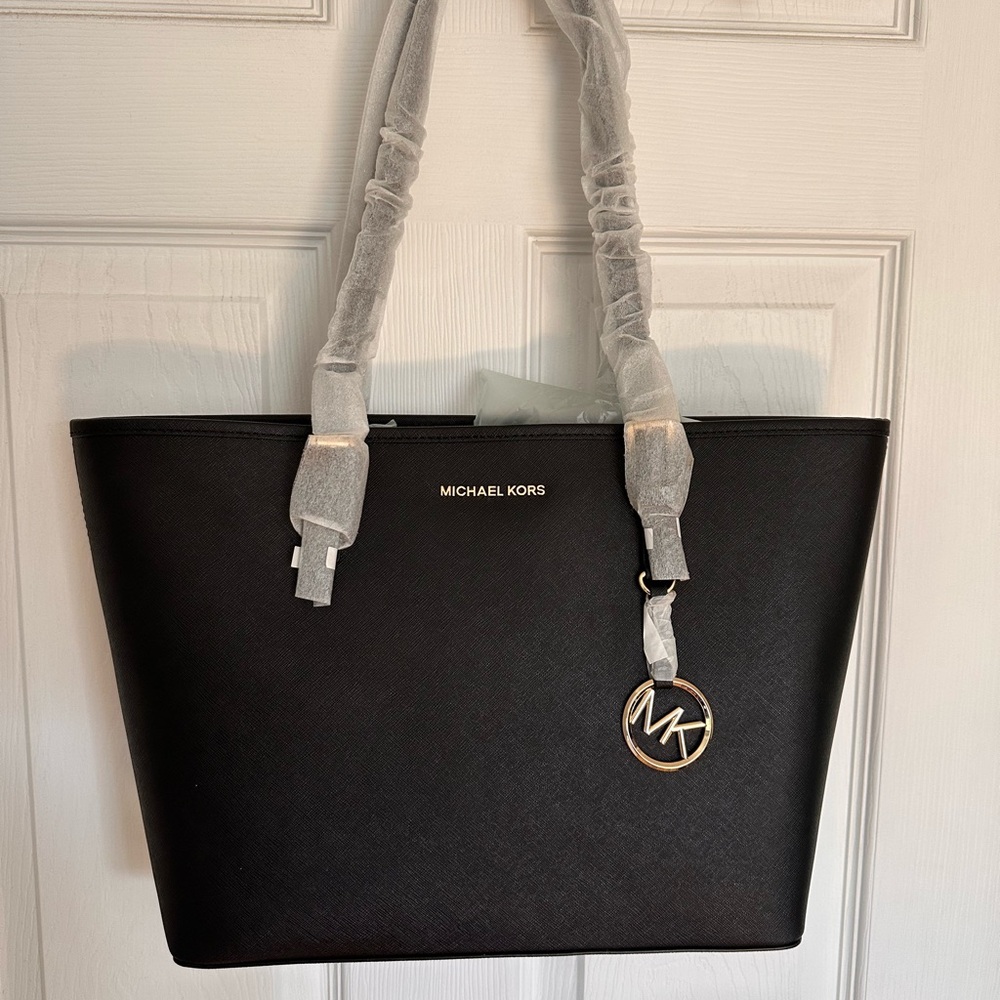 Michael Kors Black Tote Bag